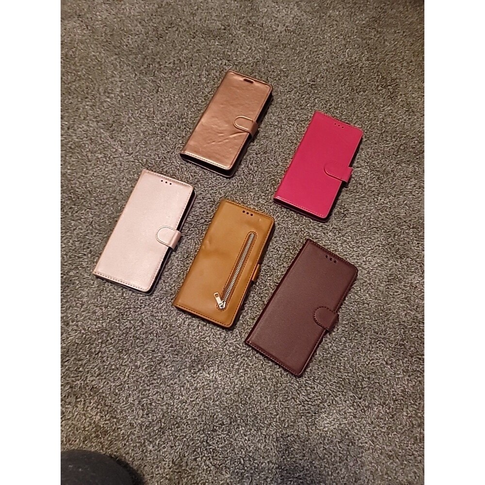 LOT 5pc.SAMSUNG GALAXY NOTE9 FLIP PHONE CASES COLOR S SHOWN*EXCELLENT CONDITION*